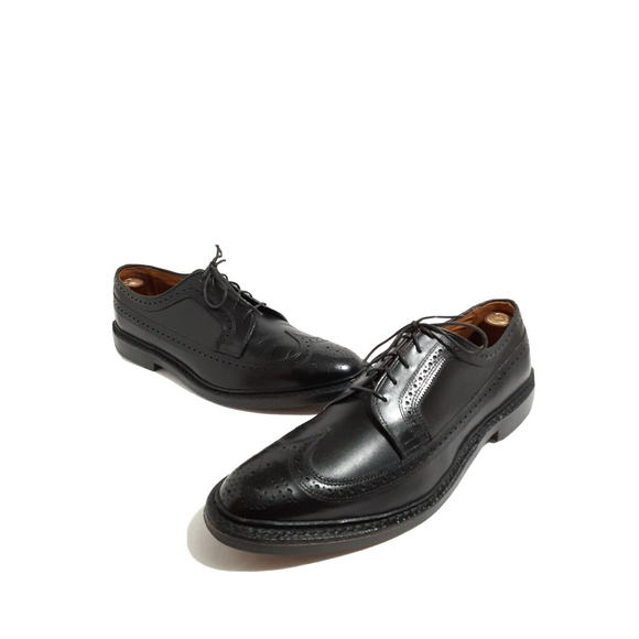 Allen Edmonds Black Macneil Wingtips 9215 Size 11.5 D main image 7